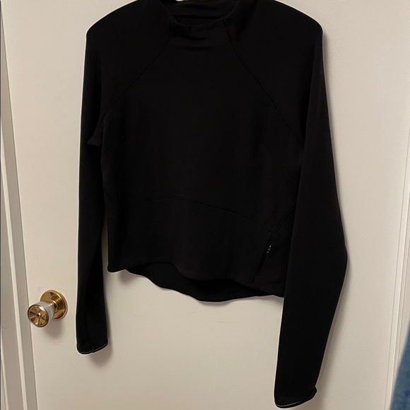 lululemon athletica Tops - lululemon athletica Black Sweatshirt